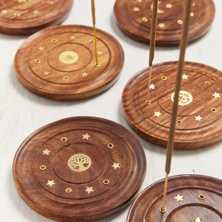 Round Incense Holder