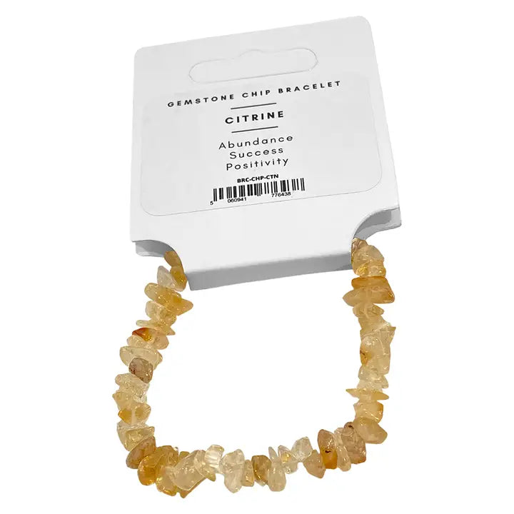 Citrine Chip Bracelet