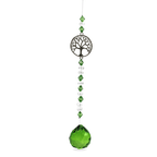Suncatcher Hanging Green Beads Tree of Life