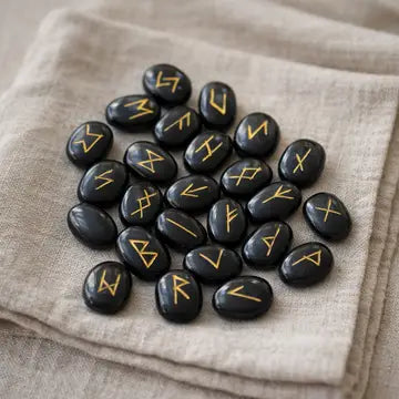 Oval Rune Set - Jade