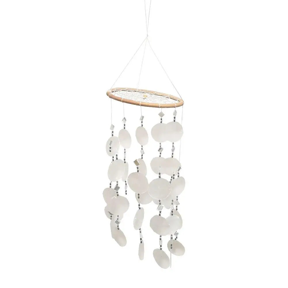 Capis Shell Wind Chime - White