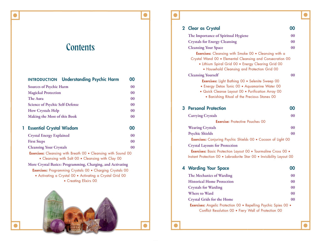 Crystals for Psychic Self-Defense