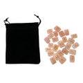 Rectangular Rune Set - Rose Quartz