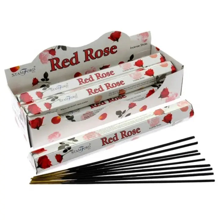 Stamford Red Rose Incense Sticks – Life's a Witch