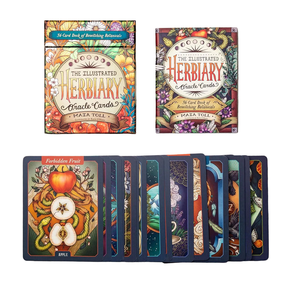 Illustrated Herbiary Oracle Cards