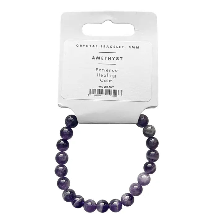 Amethyst Bead Bracelet
