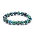 Chrysocolla 'AA' Bead Bracelet 10mm