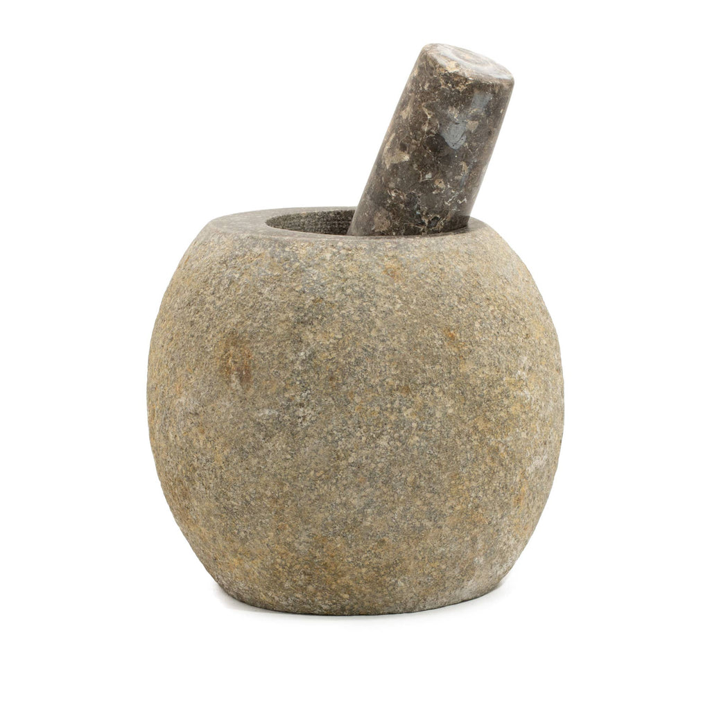Natural Riverstone Pestle & Mortar