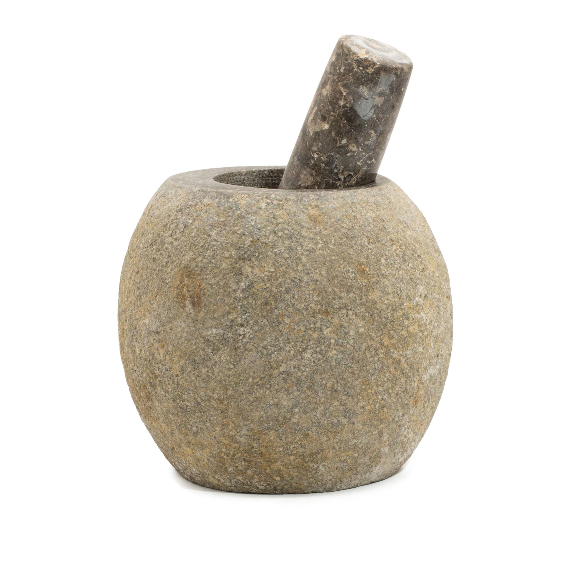 Natural Riverstone Pestle & Mortar