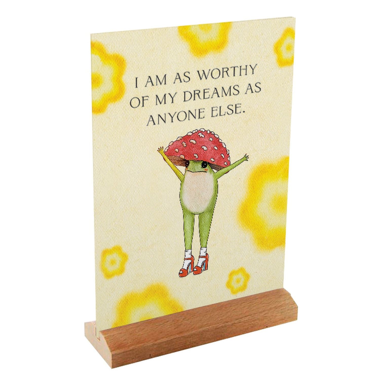 LITTLE FROGS GUIDE TO SELF CARE: 52 AFFIRMATION CARDS