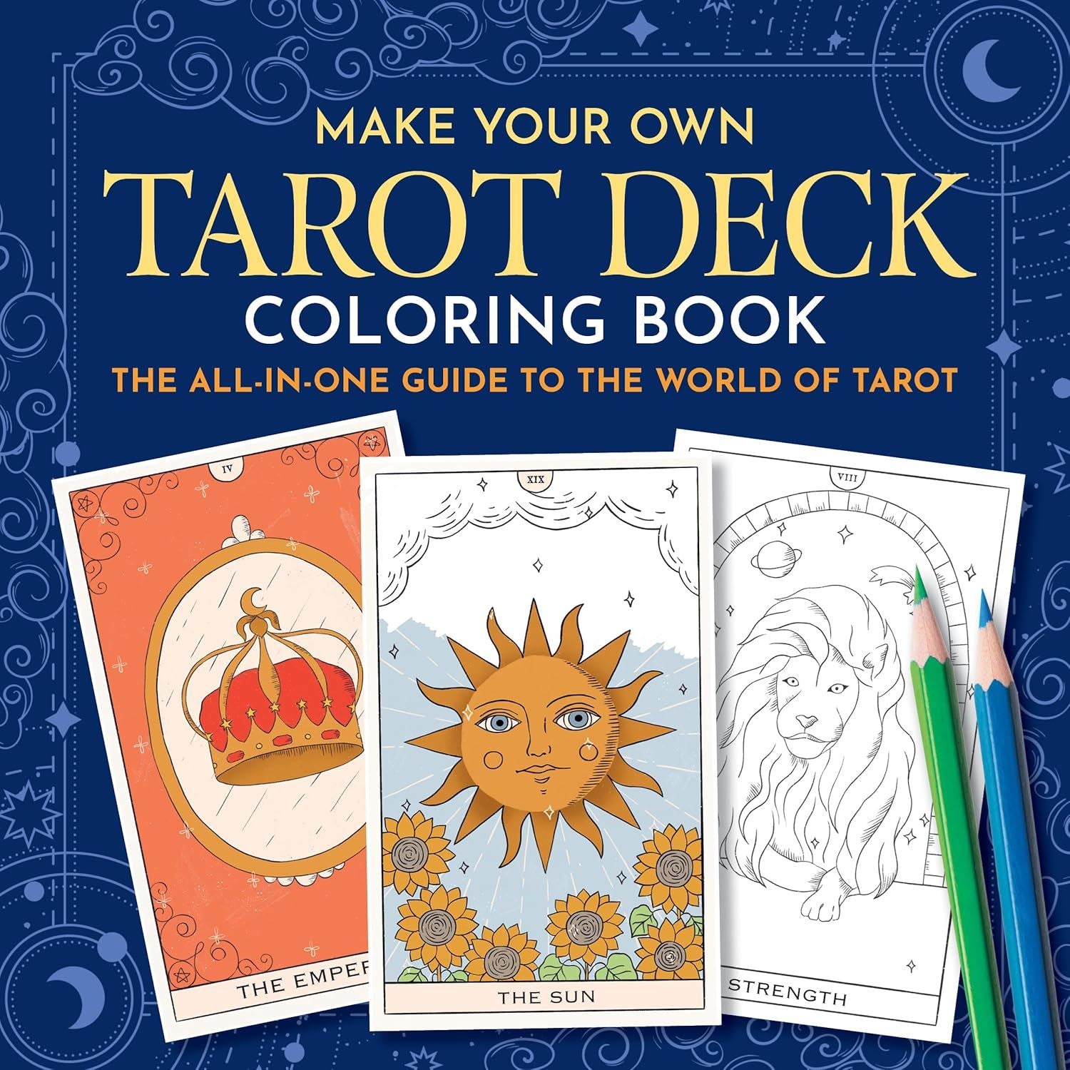 Make Your Own Tarot Deck Colouring Book