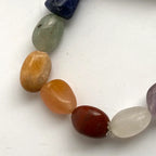 7 Chakra Tumblestone Bracelet