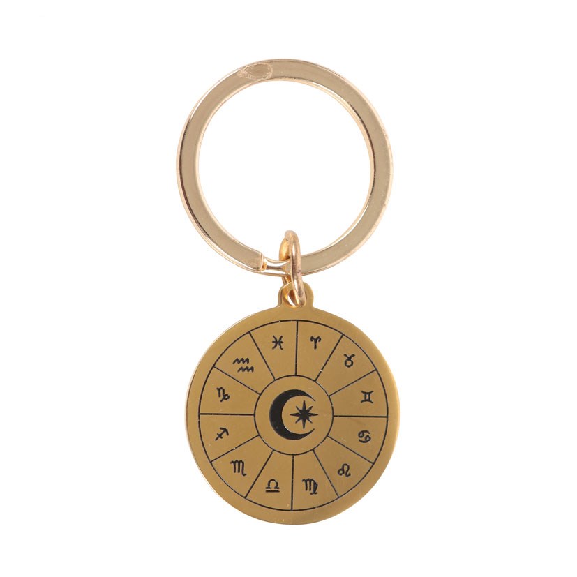 Keyring - Astrology Wheel