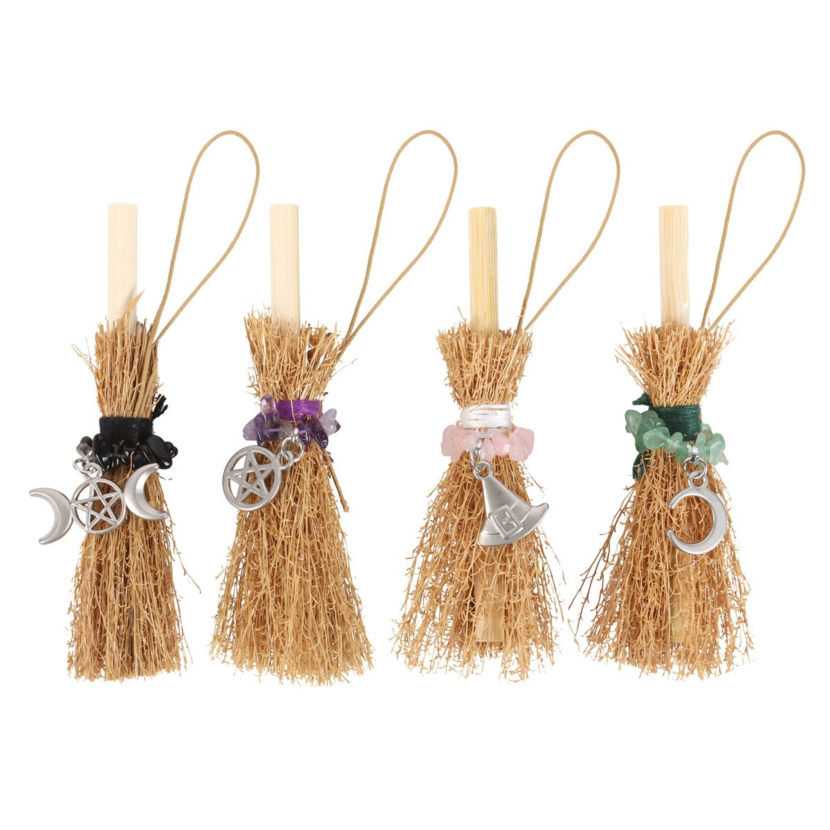 Broomstick Car Charm