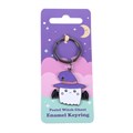 Pastel Witch Ghost Keyring