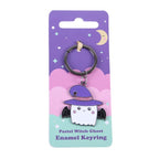 Pastel Witch Ghost Keyring