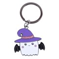 Pastel Witch Ghost Keyring