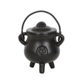 Cast Iron Cauldron with Pentagram 7.5cm
