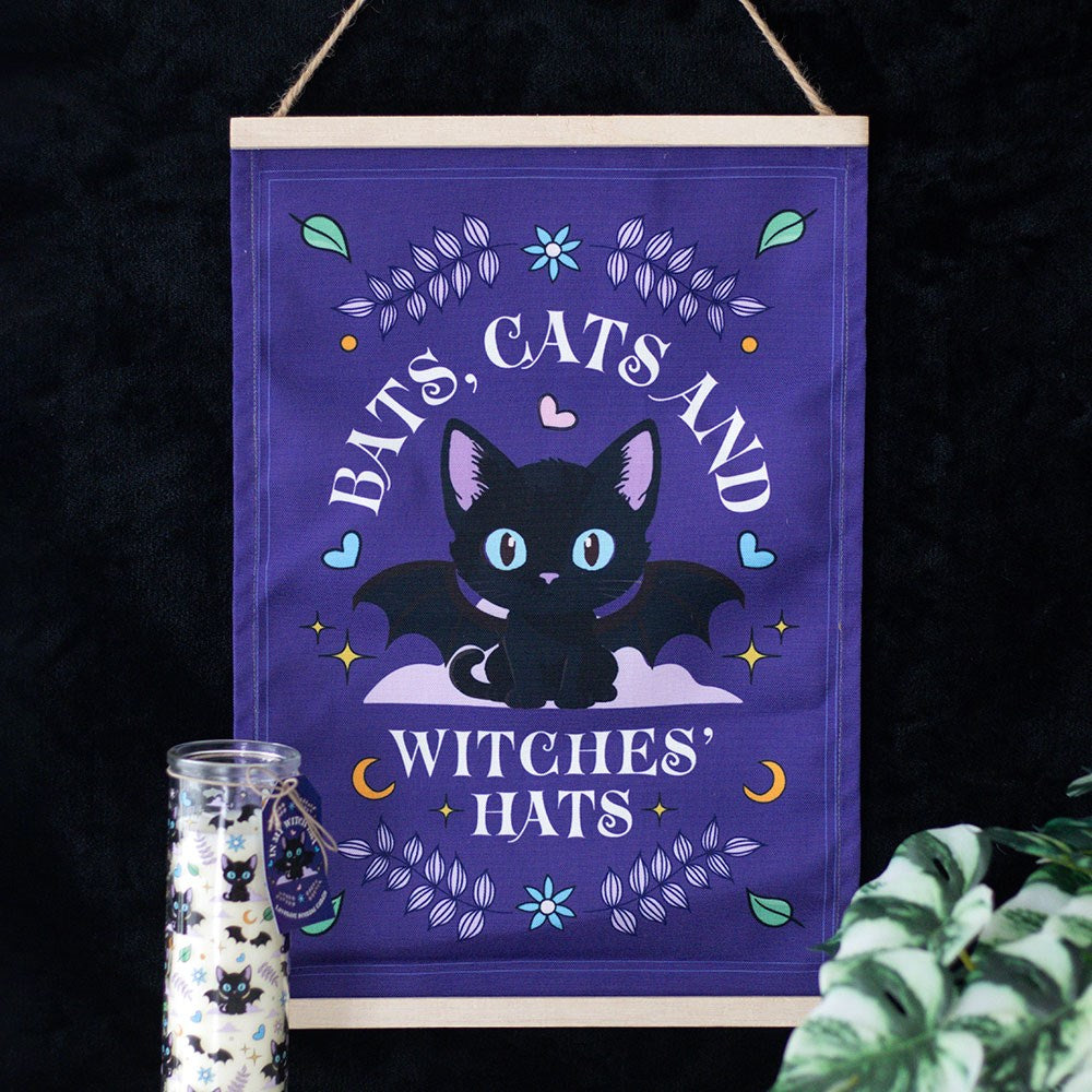 Cute & Creepy Fabric Wall Hanging