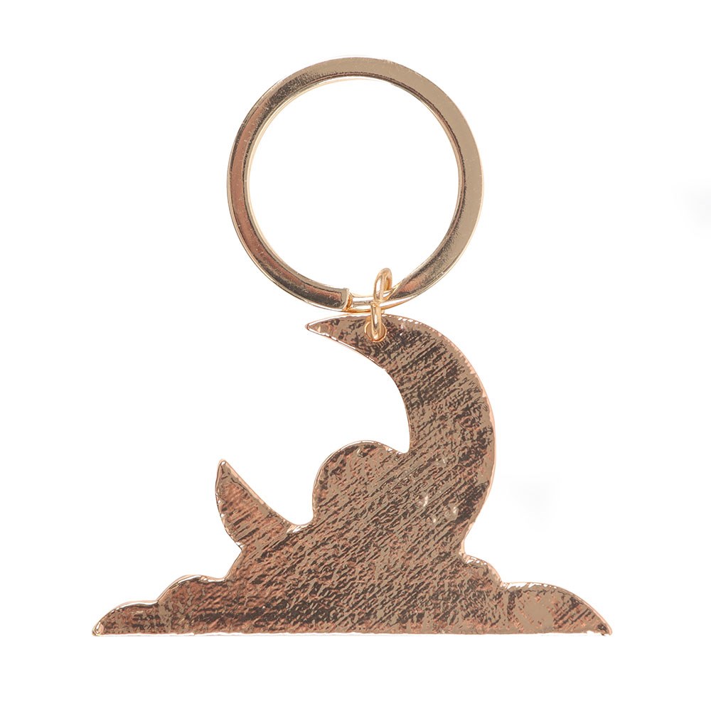 Guided by Moonlight Keyring