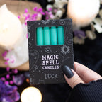 Green 'Luck' Spell Candles