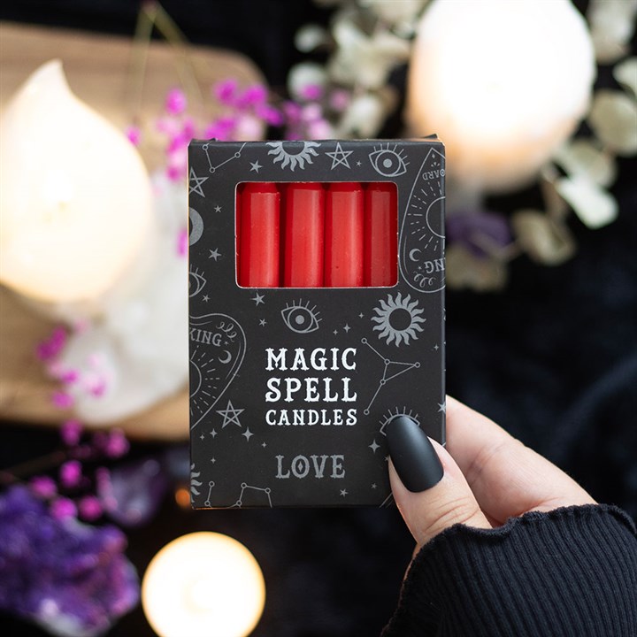 Red 'Love' Spell Candles