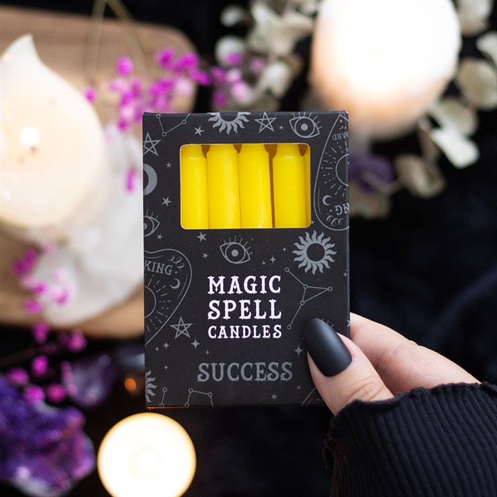 Yellow 'Success' Spell Candles