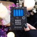 Blue 'Wisdom' Spell Candles