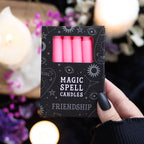 Pink 'Friendship' Spell Candles