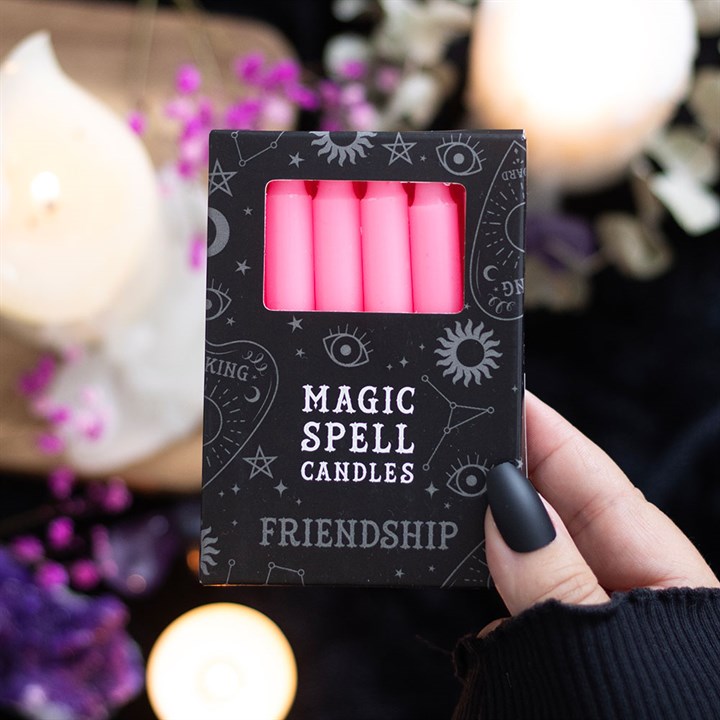Pink 'Friendship' Spell Candles