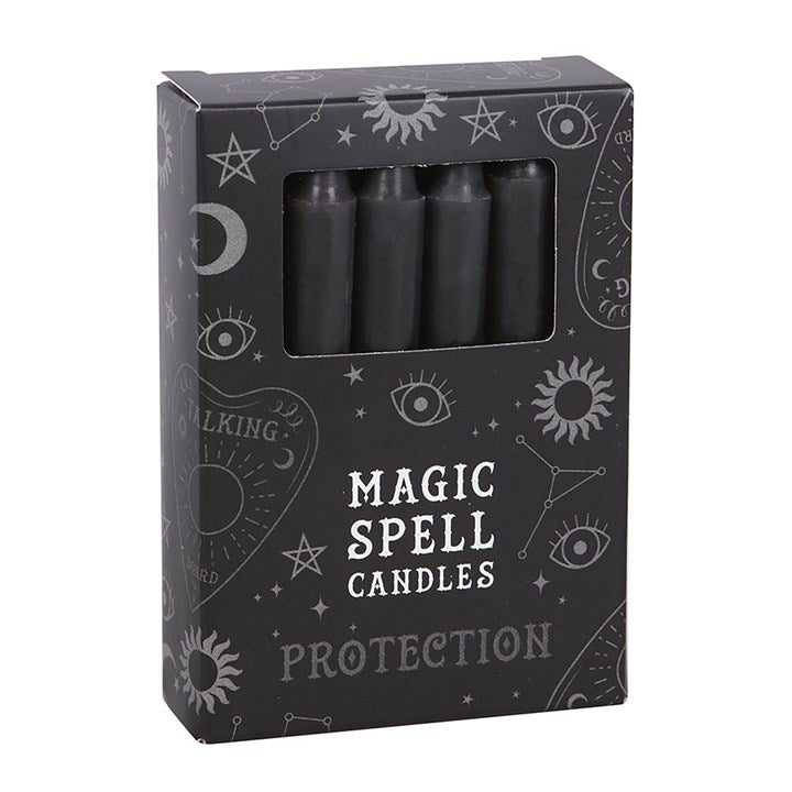 Black 'Protection' Spell Candles