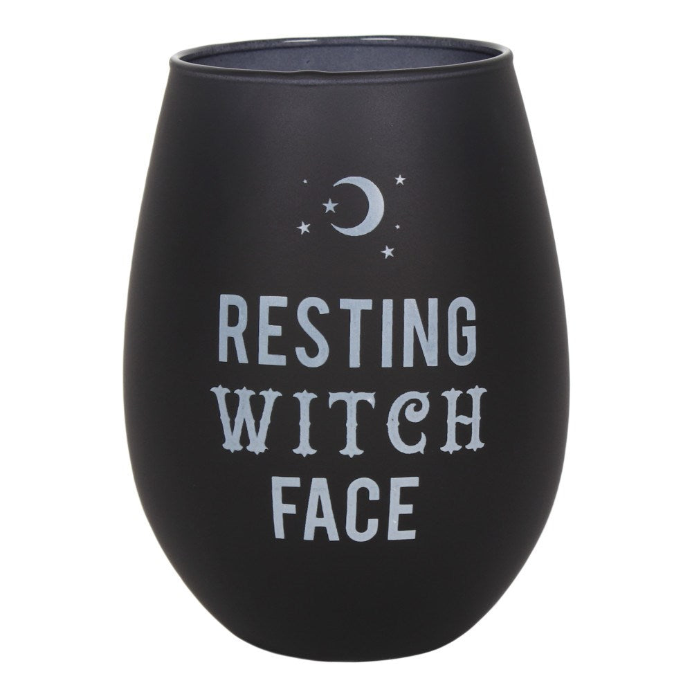 Resting Witch Face Glass