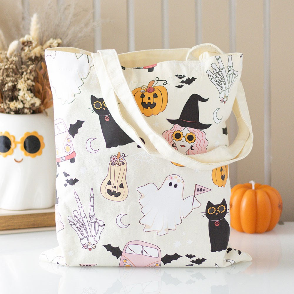 Groovy Ghost Tote Bag