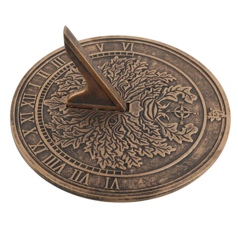 Green Man Terracotta Sundial