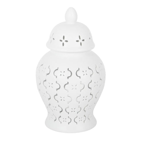 Moroccan Lantern Cut Out Oil Burner and Wax Warmer