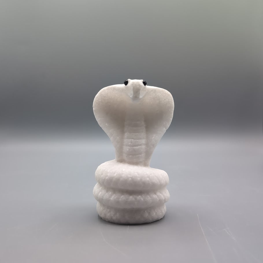 Marble Cobra Carving