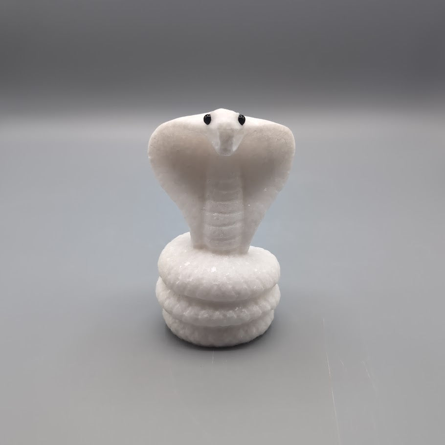 Marble Cobra Carving