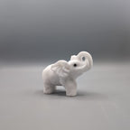 Marble Elephant Carving