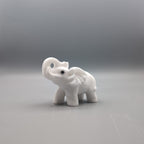 Marble Elephant Carving