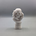 Skull in Hand Carving