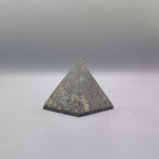 Serpentine & Pyrite Pyramid