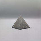 Serpentine & Pyrite Pyramid