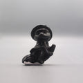 Witch Cat Carving Small