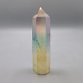 Rainbow Aura Quartz Tower