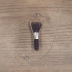 Angel Pendulum Spiritual Stone with Ring