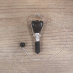 Angel Pendulum Spiritual Stone with Ring
