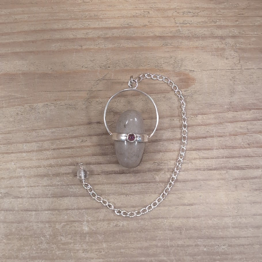 Shiva Lingam with Band Pendulum