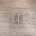 Lingam Shaped Gemstone Pendulum