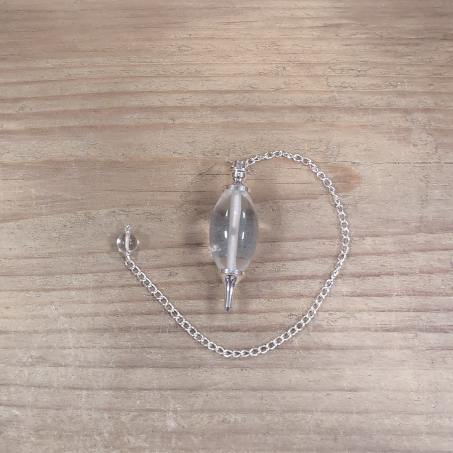 Lingam Shaped Gemstone Pendulum