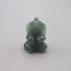 Sitting Elephant Carving